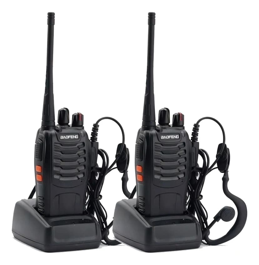 Kit X 2 Handy Baofeng Radio Walkie Talkie