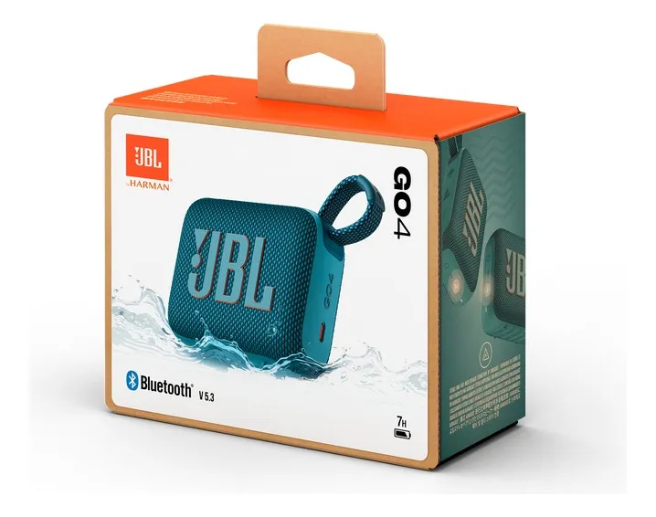Parlante Portatil Inalambrico Jbl Go 4 Azul