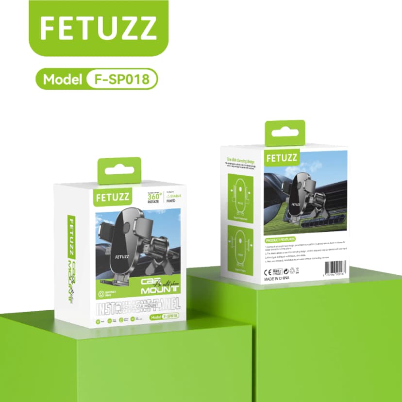 Soporte Fetuzz Car Mount para Auto 360°