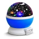 Velador Lampara Luz De Noche Proyector De Estrellas Infantil 4