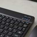 Kit Teclado y Mouse Inalámbrico Bluetooth Noga S5900 QWERTY Español Negro 2
