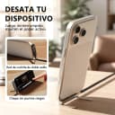 Cable USB-C a USB-C de 240W con Soporte Plegable y Carga Rápida 4